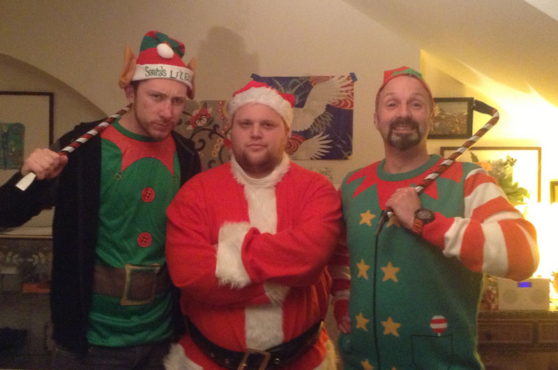 Santa and his Elves