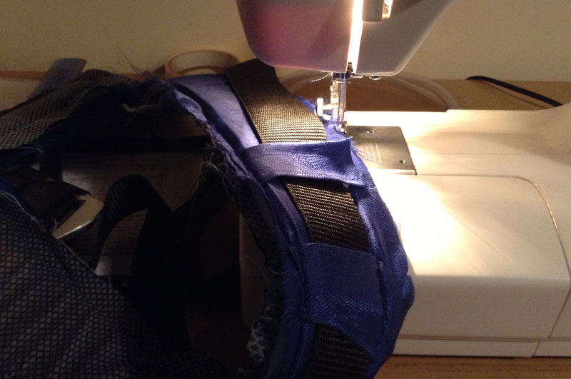 Midnight Blue's harness