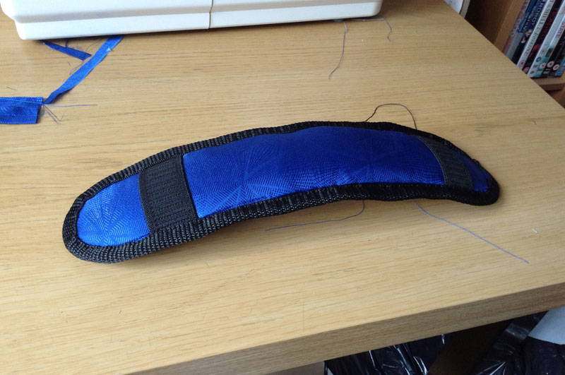 Midnight Blue's harness